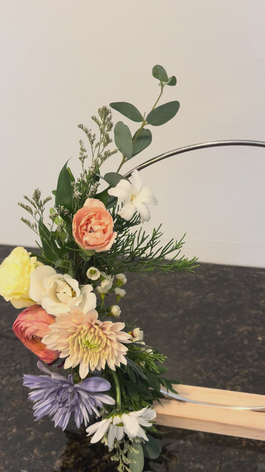 Floral Hoop